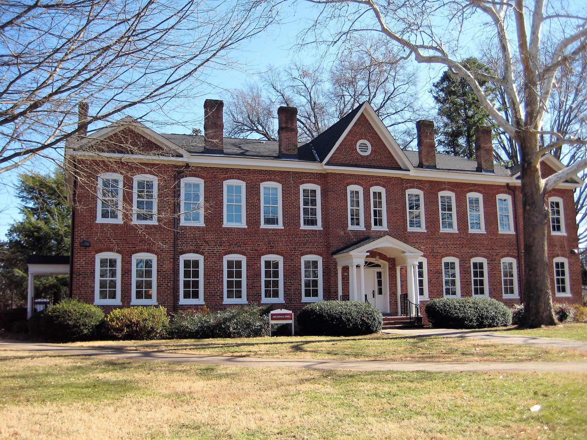 Archdale Hall Restoration - Guilford College